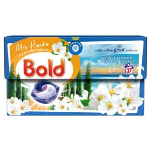 بالشتک لباسشویی لنور Lenor مدل Bold رایحه شکوفه پرتقال و سرو ساحلی 37 بار مصرف