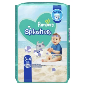 پوشک استخری پمپرز شورتی سایز 3-4 بسته 12 عددی pampers