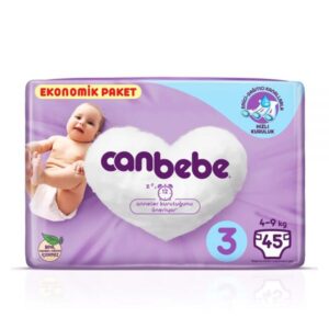 پوشک جان به به سایز 3 بسته 45 عددی Canbebe