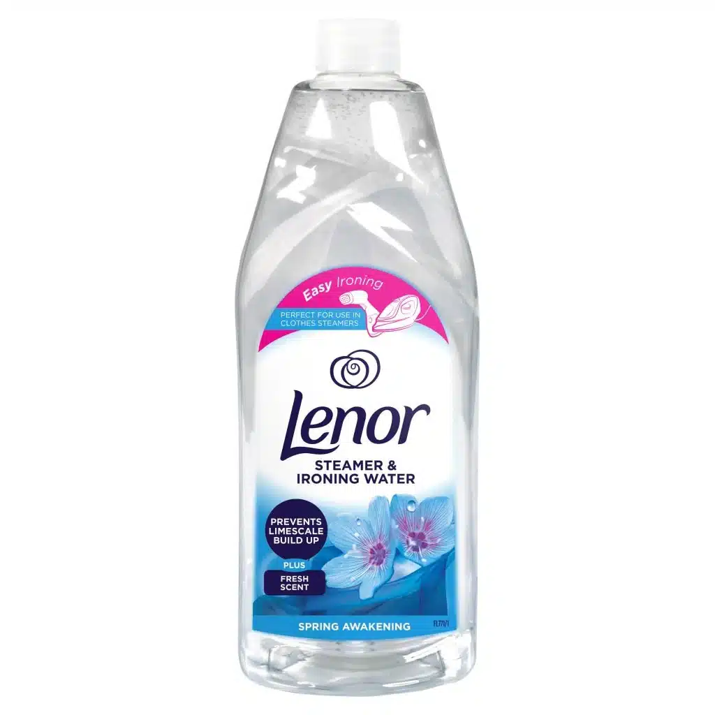 مایع اتو لنور Lenor خوشبو کننده و افزایش دهنده اتو پذیری لباس رایحه Spring Awakening حجم یک لیتری