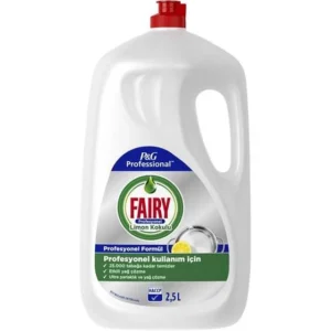 مایع ظرفشویی ایتالیایی فیری با رایحه لیمو 2/5 لیتری Fairy