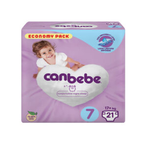 Canbebe پوشک بچه جان به به سایز 7 بسته 21 عددی