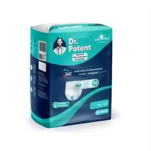 Dr.Potentپوشک شورتی بزرگسال دکتر پوتنت مدیوم بسته 30 عددی