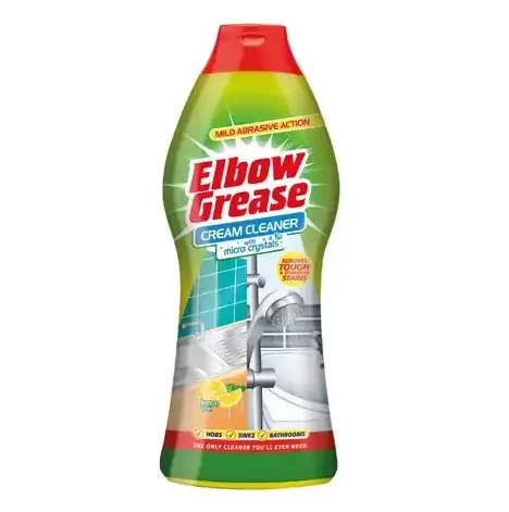 پاک کننده کرمی شیرآلات،کاشی،سرامیک و سینک البو گریس Elbow Grease رایحه لیمو وزن 540 گرم