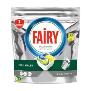 قرص ماشین ظرفشویی فیری پلاتنیوم بسته 33 عددی Fairy platinum
