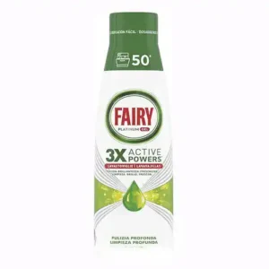 ژل ماشین ظرفشویی هلندی فیری با رایحه لیمو 32 بار شستشو 600 میل Fairy 3X Active