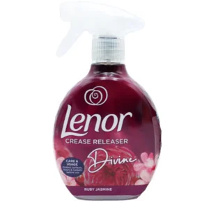 اسپری ضد چروک و اتو کننده لباس لنور lenor رایحه Ruby Jasmine حجم 500 میل