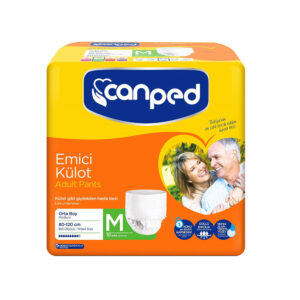 پوشک بزرگسال شورتی جان پد سایز مدیوم متوسط بسته 9 عددی canped