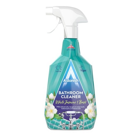 اسپری رسوب زدا و براق کننده شیر آلات استونیش Astonish حجم 750 میل