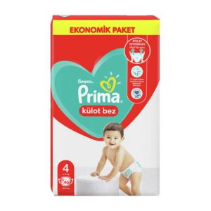 پوشک شورتی پریما سایز 4 بسته 46 تایی Prima