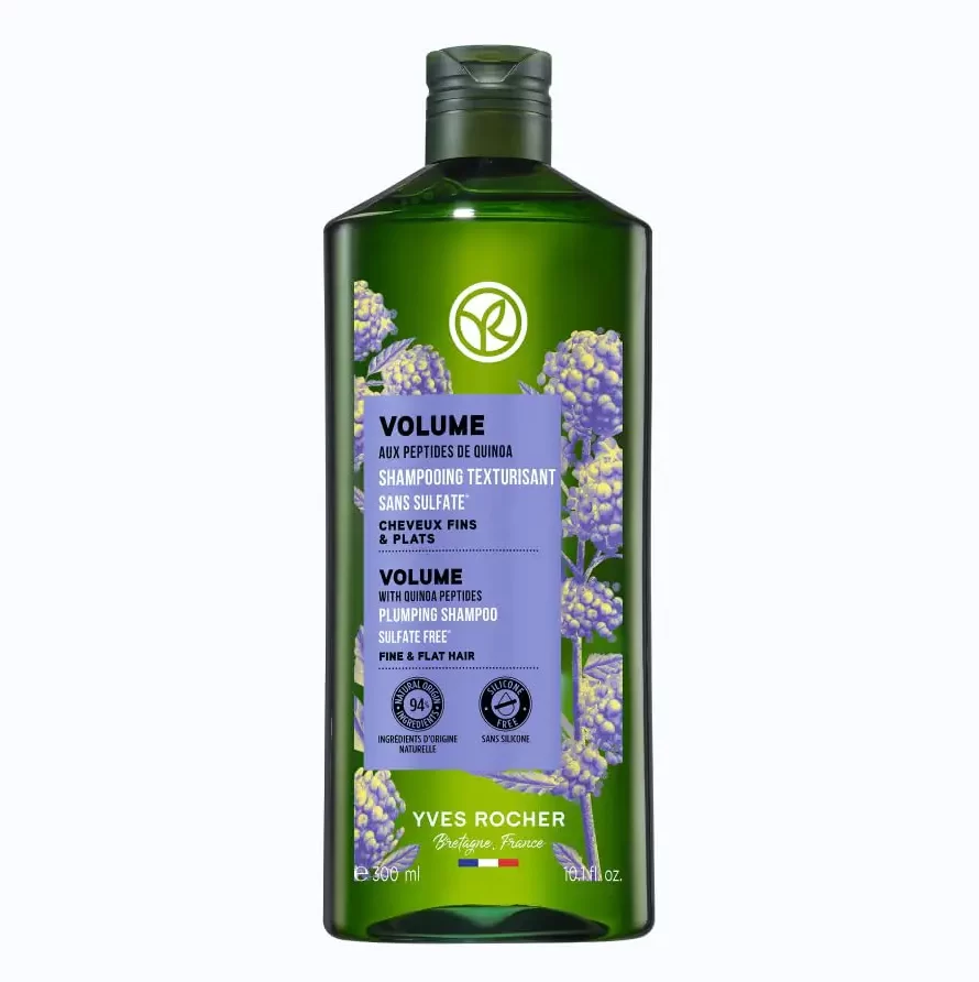 شامپو حجم دهنده و تقویت کننده ایوروشه Yves Rocher حجم 300 میل