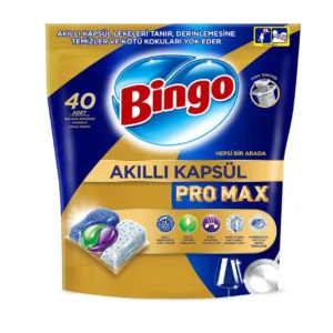 قرص ظرفشویی بینگو Bingo مدل Pro Max بسته 40 عددی
