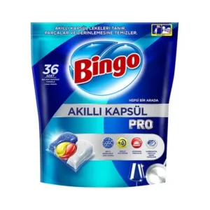 قرص ظرفشویی بینگو Bingo مدل Pro بسته 36 عددی