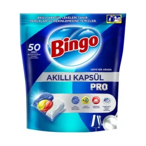 قرص ظرفشویی بینگو Bingo مدل Pro بسته 50 عددی