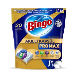 قرص ظرفشویی بینگو Bingo مدل Pro Max بسته 20 عددی
