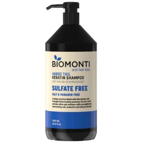 شامپو بیومونتی Biomonti مدل Horse Tail حجم 1000 میل