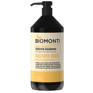 شامپو بیومونتی Biomonti مدل Milk Therapy حجم 1000 میل