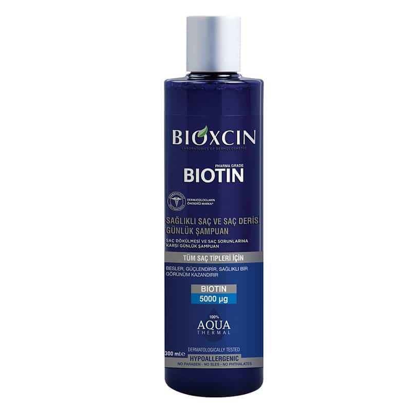 شامپو بیوکسین BIOXCIN مدل BIOTIN حجم 300 میل