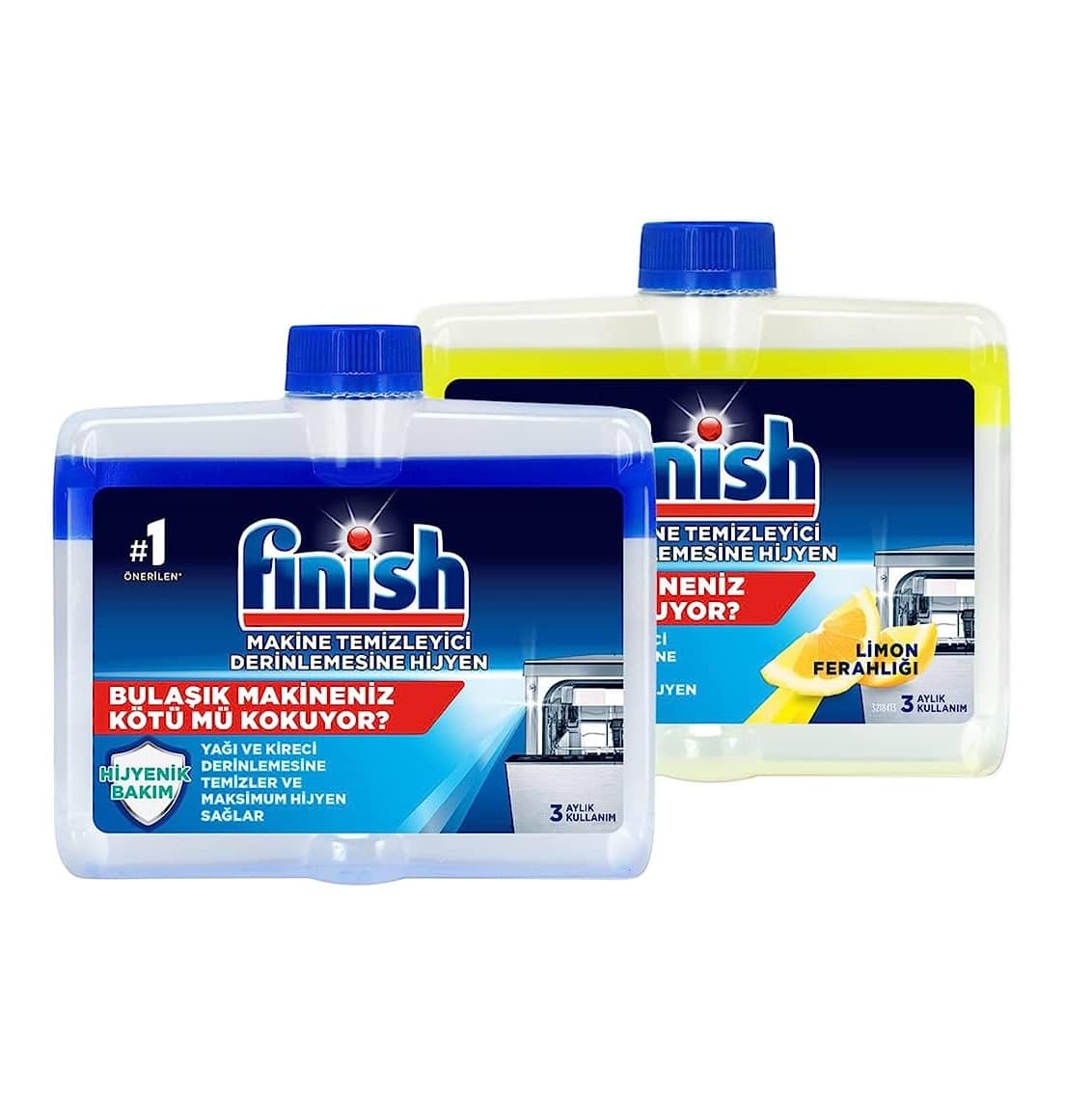 مایع جرم گیر ماشین ظرفشویی فینیش Finish دو عددی