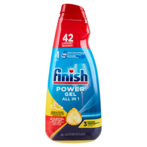 ژل ظرفشویی فینیش Finish لیمویی حجم 940 میل 42 بار مصرف اروپایی