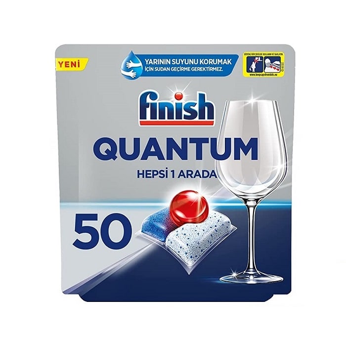قرص ظرفشویی فینیش Finish مدل Quantom بسته 50 عددی