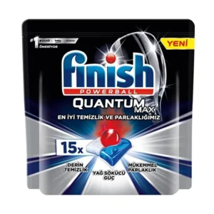 قرص ظرفشویی فینیش Finish مدل Quantom Max بسته 15 عددی