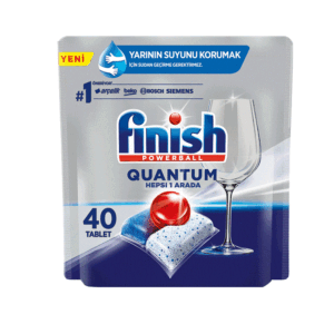 قرص ظرفشویی فینیش Finish مدل Quantom بسته 40 عددی