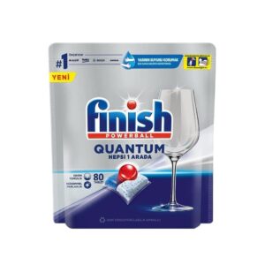 قرص ظرفشویی فینیش Finish مدل Quantom بسته 80 عددی