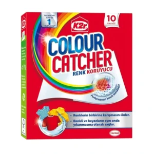 دستمال ضد اختلاط رنگ لباس K2r مدل Colour catcher بسته 10 عددی