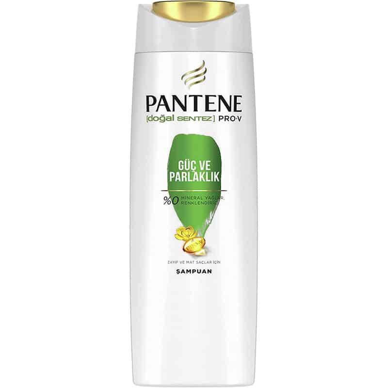 شامپو پنتن Pantene تقویت و درخشانکننده مدل Guc Ve Parlak