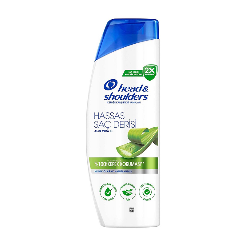 شامپو آلوئه ورا هد اند شولدرز Head and Shoulders مخصوص پوست سر حساس