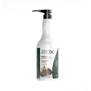 شامپو درمانی ترمیم کننده و بازسازی کننده زنیکس Zenix حاوی سیر سیاه حجم 1000 میل