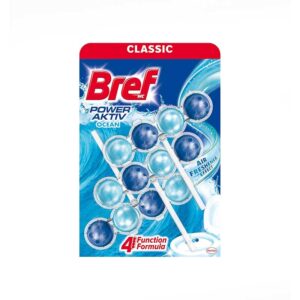 قرص توالت فرنگی 12تایی برف Bref رایحه اقیانوس