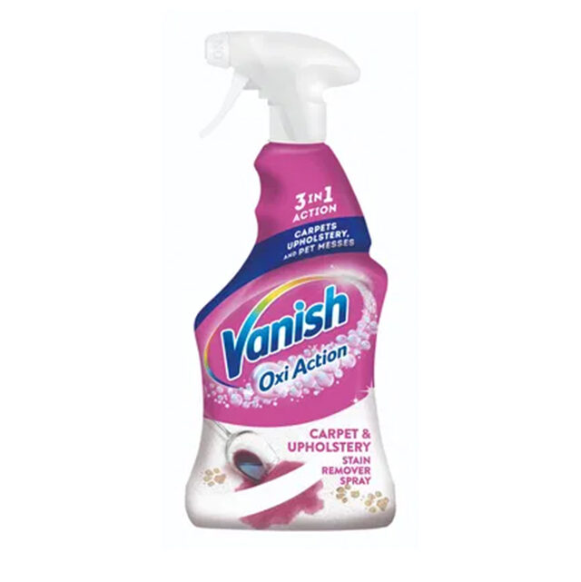 اسپری لکه بر 3 کاره ونیش Vanish مناسب برای فرش, مبل و موکت 500 میل