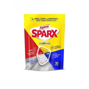 قرص ماشین ظرفشویی اسپروکس Asperox مدل Sparx Diamond بسته 30 عددی