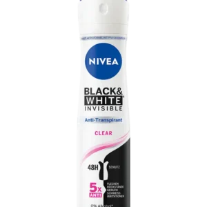اسپری ضد تعریق نیوا Nivea زنانه مدل Black White Invisible Original حجم 150 میل