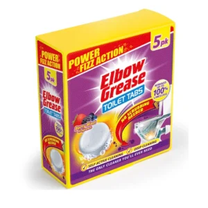 قرص جرمگیر توالت فرنگی البو گریس Elbow Grease با رایحه شاه توت و توت فرنگی بسته 5 عددی