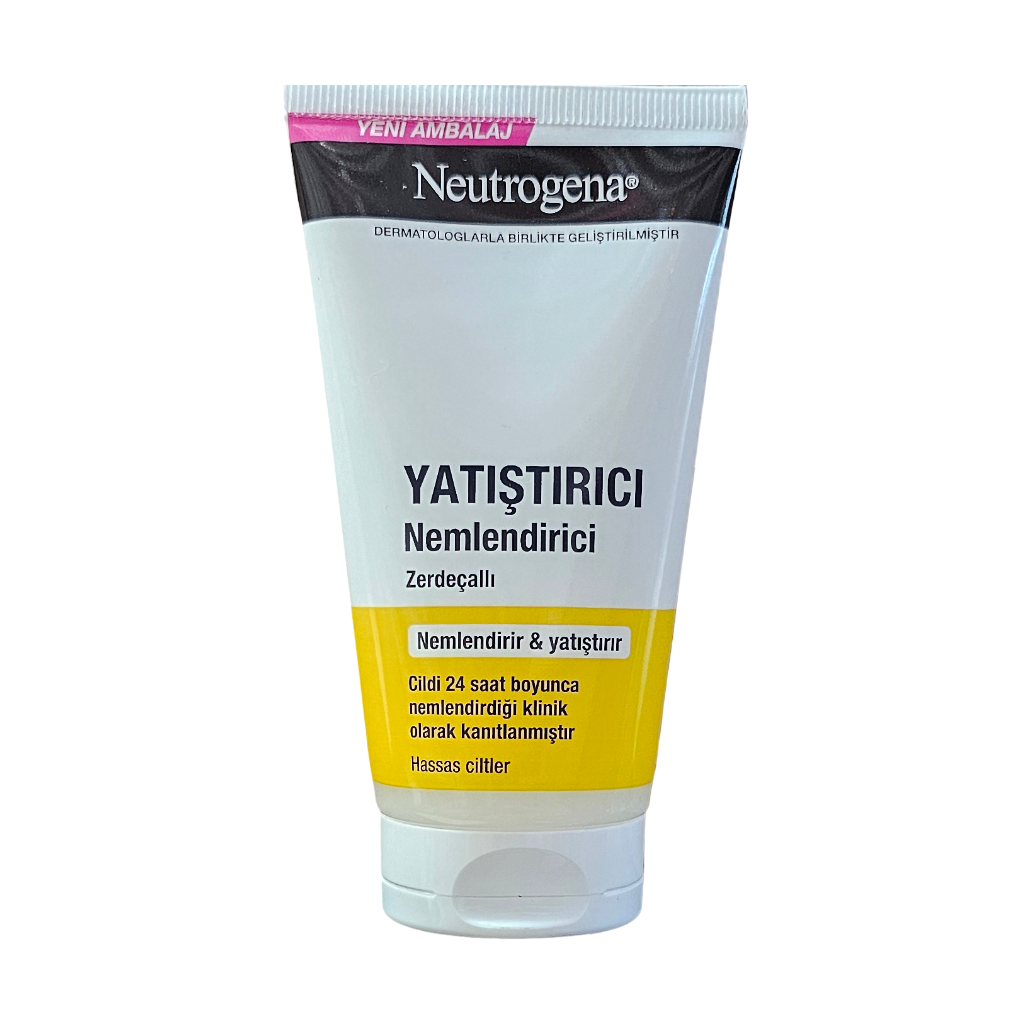 کرم آبرسان پوست های حساس نوتروژینا Neutrogena حاوی زردچوبه 75 میل