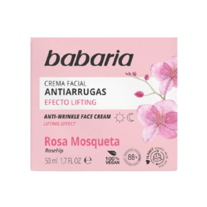 کرم ضدچروک و لیفت باباریا Babaria حاوی عصاره گل رز 50 میل