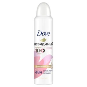 اسپری دئودورانت داو Dove زنانه مدل Invisible حجم 200 میل