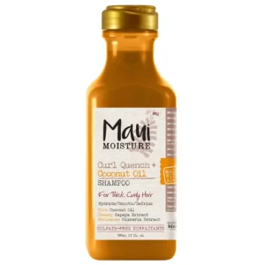 شامپو مائویی Maui موهای فر مدل Curl Quench Coconut Oil حاوی روغن نارگیل حجم 385 میل