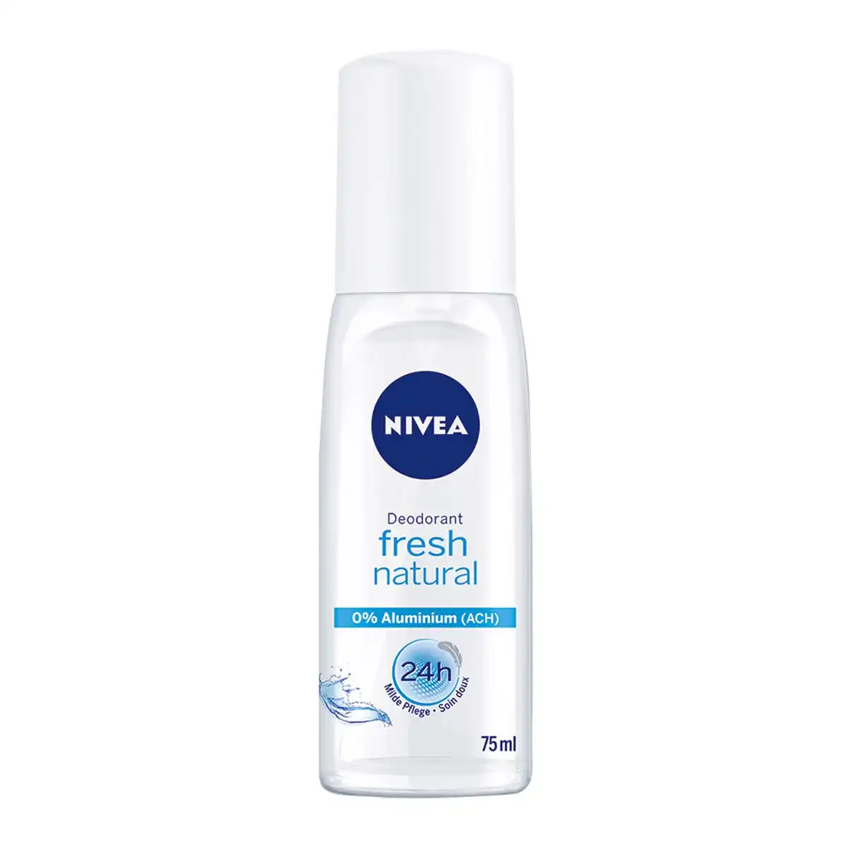 اسپری ضد تعریق نیوا Nivea زنانه ادکلنی مدل Fresh Natural حجم 75 میل