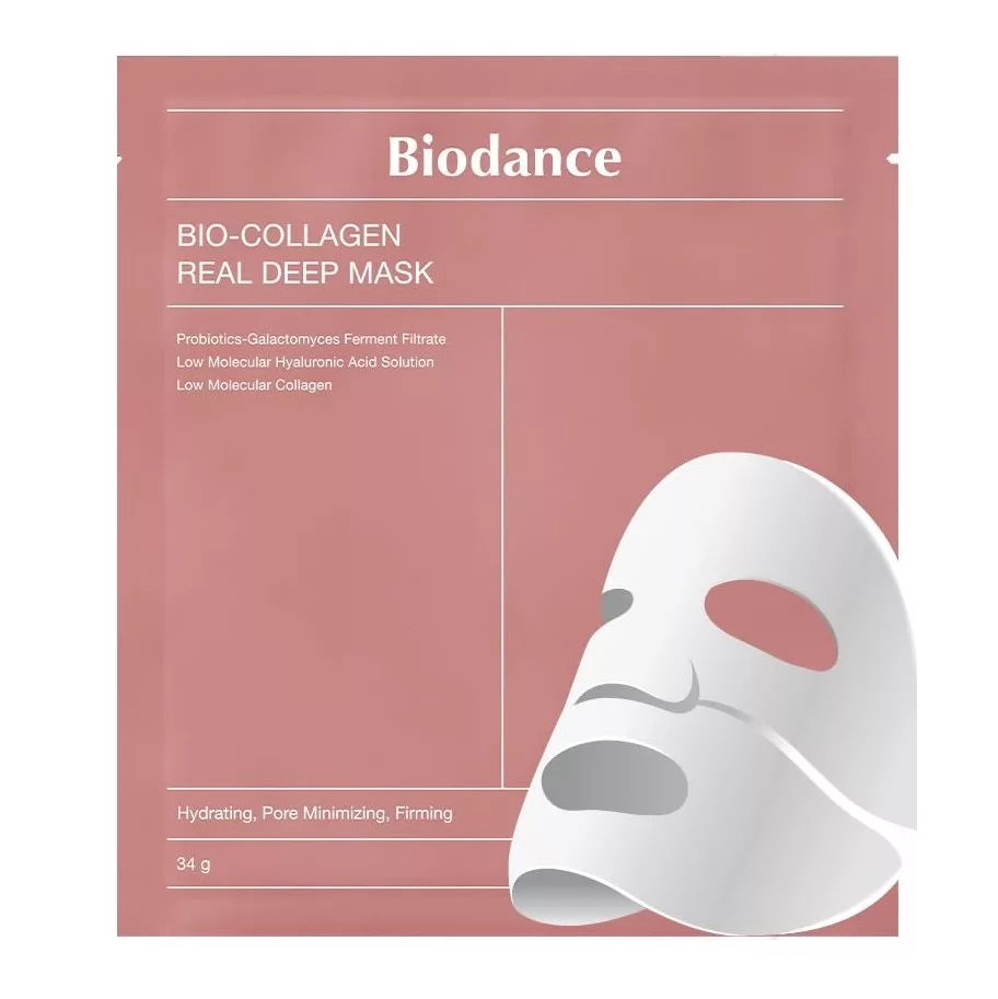 ماسک ورقه ای کلاژنساز ضد چروک و سفت کننده بایودنس Biodance