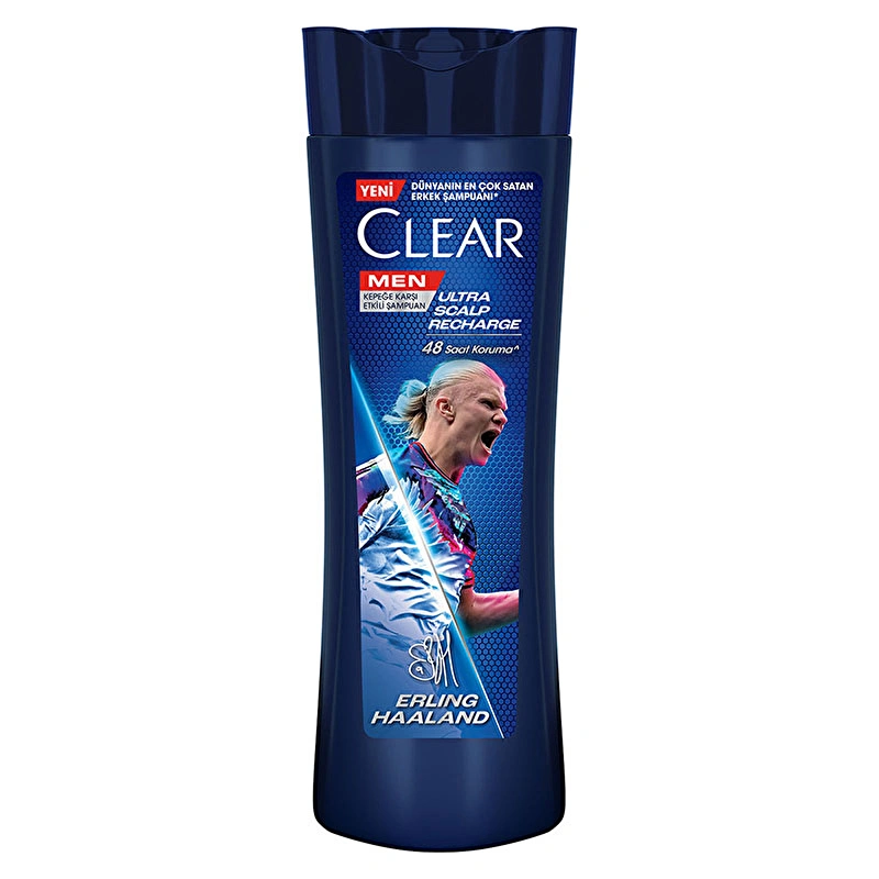 شامپو مردانه ضدشوره و پاکسازی کف سر کلیر Clear مدل Ultra Scalp Recharge حجم 350 میل