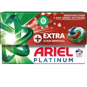 قرص ماشین لباسشویی آریل Ariel مدل Platinum بسته 19 عددی