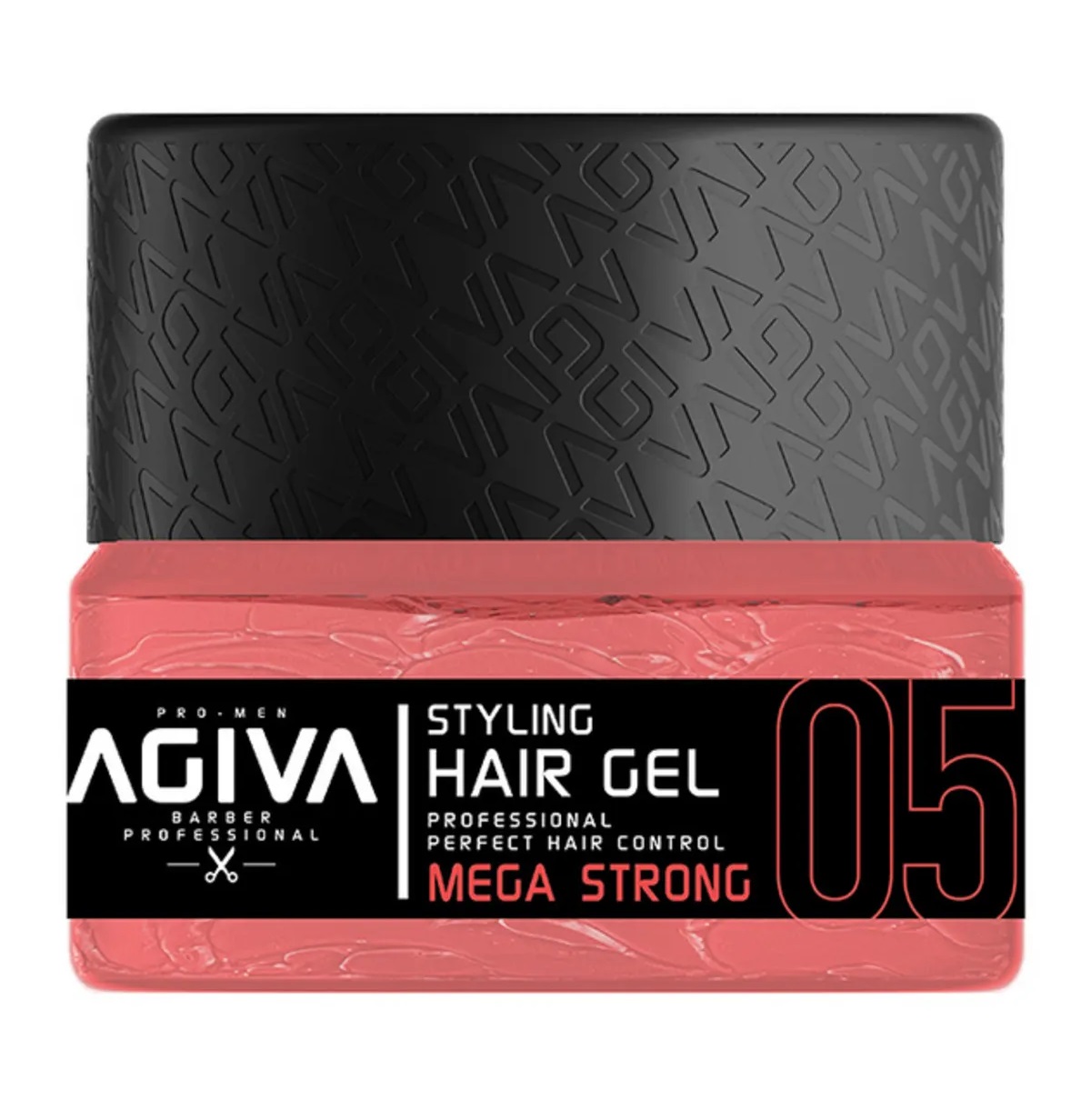ژل مو آگیوا Agiva شماره 05 مدل Mega Strong حجم 200 میل