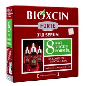 پک 3 عددی کسرم مو ضد ریزش بیوکسین BIOXCIN مدل FORTE حجم 50 میل