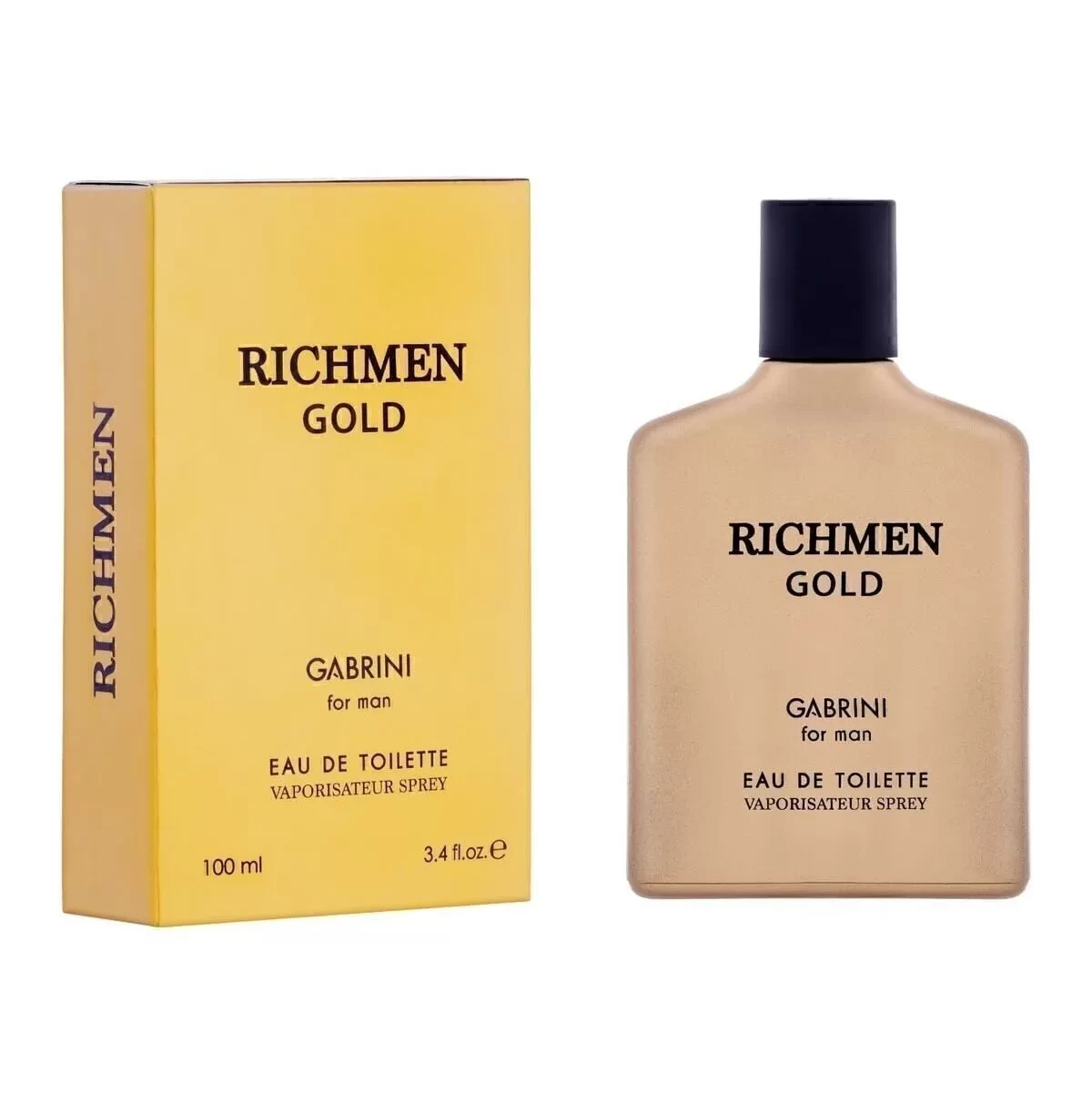 ادکلن مردانه گابرینی Gabrini مدل Richmen Gold حجم 100 میل