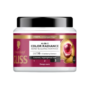 ماسک مو 4 کاره گلیس Gliss مدل Color Radiance حجم 400 میل
