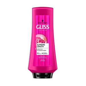 نرم کننده مو گلیس Gliss موهای بلند و آسیب دیده مدل Supreme Length حجم 360 میل